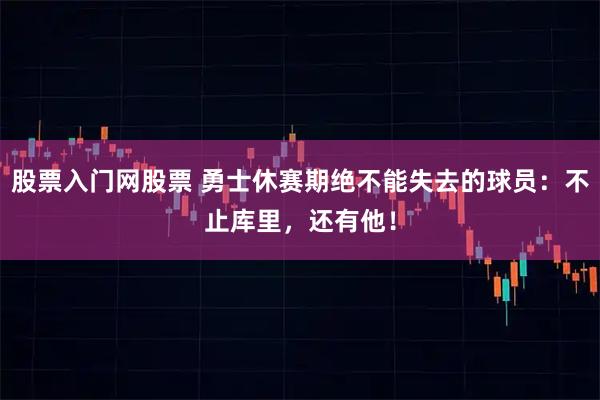 股票入门网股票 勇士休赛期绝不能失去的球员：不止库里，还有他！